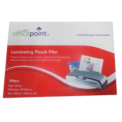 Officepoint Lamination Pouch A3 100 Pieces