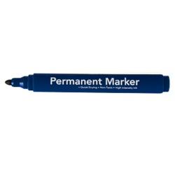 Officepoint Permanent Marker TH2174 Bullet Tip Blue