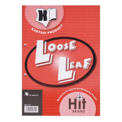 KASUKU LOOSE LEAF PAD A4 RULED