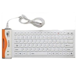 Max Pro Flexible Keyboard Assorted Colour  BL-84