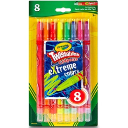 Crayola eXtreme Twistables Crayons Pack of 8 52-9738