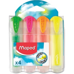 MAPED HIGHLIGHTER 745947 FLUO PEP'S TRANSLUCENT PCS