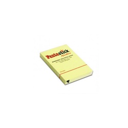 Fantastick Sticky Notes  2X3 Fluorescent FK-N203-YW