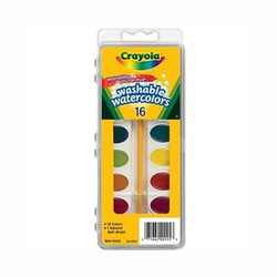 Crayola Washable Watercolor 53-0555 16CT