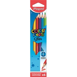 Maped Triangular Colour Pencils 832002 6 Pieces