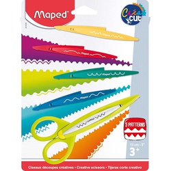 MAPED SCISSOR 601006 CREACUT BLISTER 5PCS