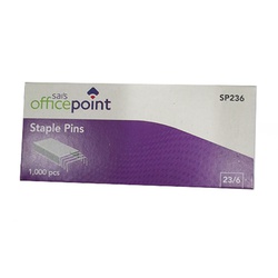 Officepoint Staple Pins 23/6 1000's