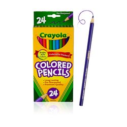 Crayola Colored Pencil 68-4024 Long 24CT