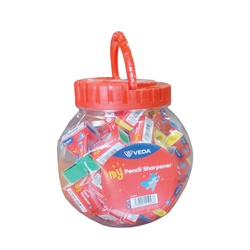 VEDA PLASTIC SHARPENER SQUARE SHP3 WITH SLEEVE