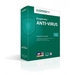 Kaspersky Antivirus 1 User Plus 1 Free License