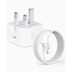 U&I 25W Power Adapter charger With  Lightning USB C Cable