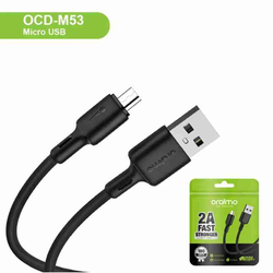 Oraimo OCD-M53 Micro USB Cable 2A 1M Black | Fast Charge Android Cable Kenya