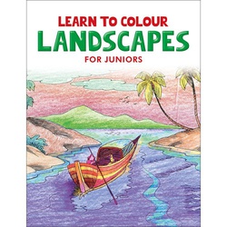 LEARN TO COLOUR LANDSCAPE FOR JUNIOR {GREEN}