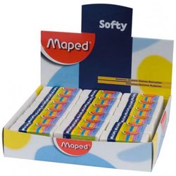 MAPED  ERASER  SOFTY 511780 MINI DISPLAY