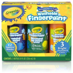 Crayola Wash Secondary Fingerpaint 3CT 55-1311