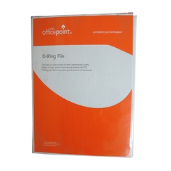 OfficePoint Ring Binder 2  Ring 1520D White
