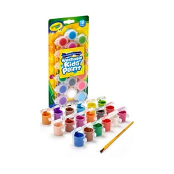 Crayola Washable Kids Paint  54-0125 18CT