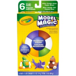 Crayola Modelling Clay 23-2404 6 Colours Secondary