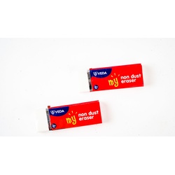 VEDA ERASERS ER30A BLACK 50PCS PER JAR