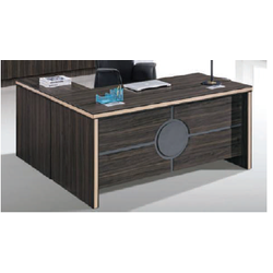OP DESK EXECUTIVE MELAMINE PLATE 9020