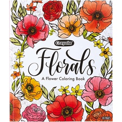 Crayola  Coloring Book 40 Pages Colors In Bloom 04-1082