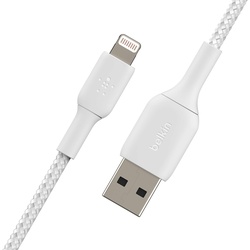 BELKIN BOOSTCHARGE USB-A BRAIDED CABLE CAA002BT2MWH