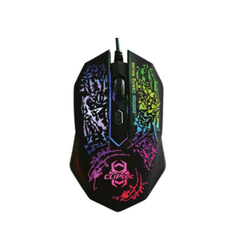 CliPtec Storm  Illuminated Gaming Mouse RGS500 Red