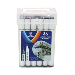 VEDA TWIN MARKER 36COL TWM-02