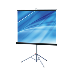 Officepoint Electric Projector Screen Tripod E70 70X70