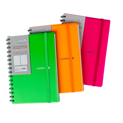 Officepoint Fluorescent Notebook 52P2520 A5 Orange