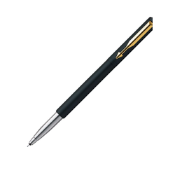 Parker Vector Matte Black Gold Trim Roller ball Pen 423089