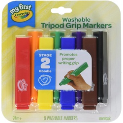Crayola Tripod Grip Markers 81-1386