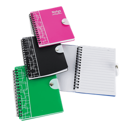 Officepoint Notebook Button 69P6430 A6 Green