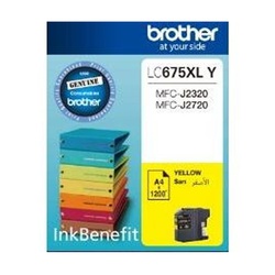 Brother Ink Cartridge Yellow LC675XL