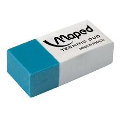 Maped Duo Blister Technic Eraser Pack of 2 011712