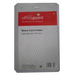 OfficePoint Name Badge Transparent  B2