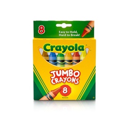 Crayola Crayons  52-0389 Jumbo 8CT