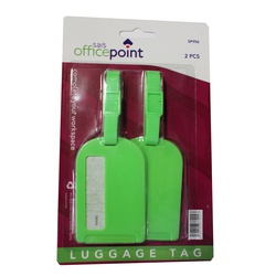 OfficePoint Luggage Tag 21 13CM Green