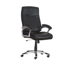 Zion- Leather Chair Mid Back PU Rotated 1649-M