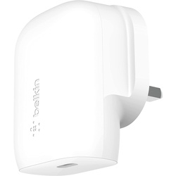 BELKIN BOOSTCHARGE USB-C WALL CHARGER 30W USB-C PD WCA005MYWH