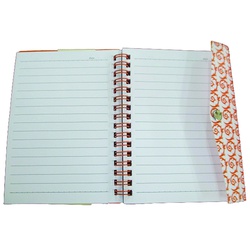 OfficePoint Waves Notebook 84P6409 A6 Orange