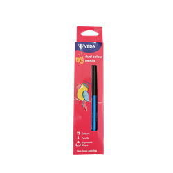 VEDA DUAL SIDED PENCIL DCP6-2 COL