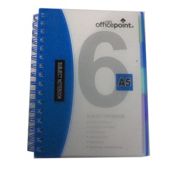 OfficePoint Subject Book 70P2506 A5 Blue