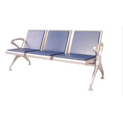 Officepoint Metal Link Chair 3026 3 Seater