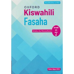 OUP KISWAHILI FASAHA Grade7 NEW ED
