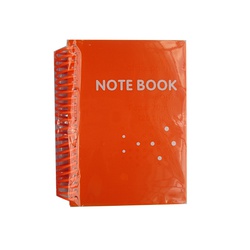 OfficePoint Spiral Notebook 70P6412 A6 - Orange