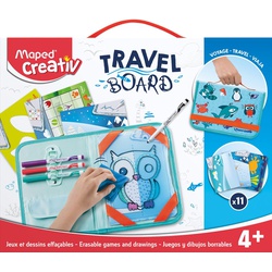 MAPED TRAVEL BOARD ERASABLE GAMES & DRAWINGS 969310