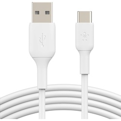 BELKIN BOOSTCHARGE USB-C TO USB-A CABLE 1M WHT CAB001BT1MWH