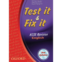 Test It & Fix It English