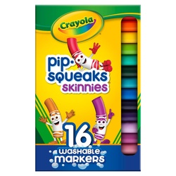 CRAYOLA MARKER 58-8146 16CT P/S SKINNIES,24PK (TL)